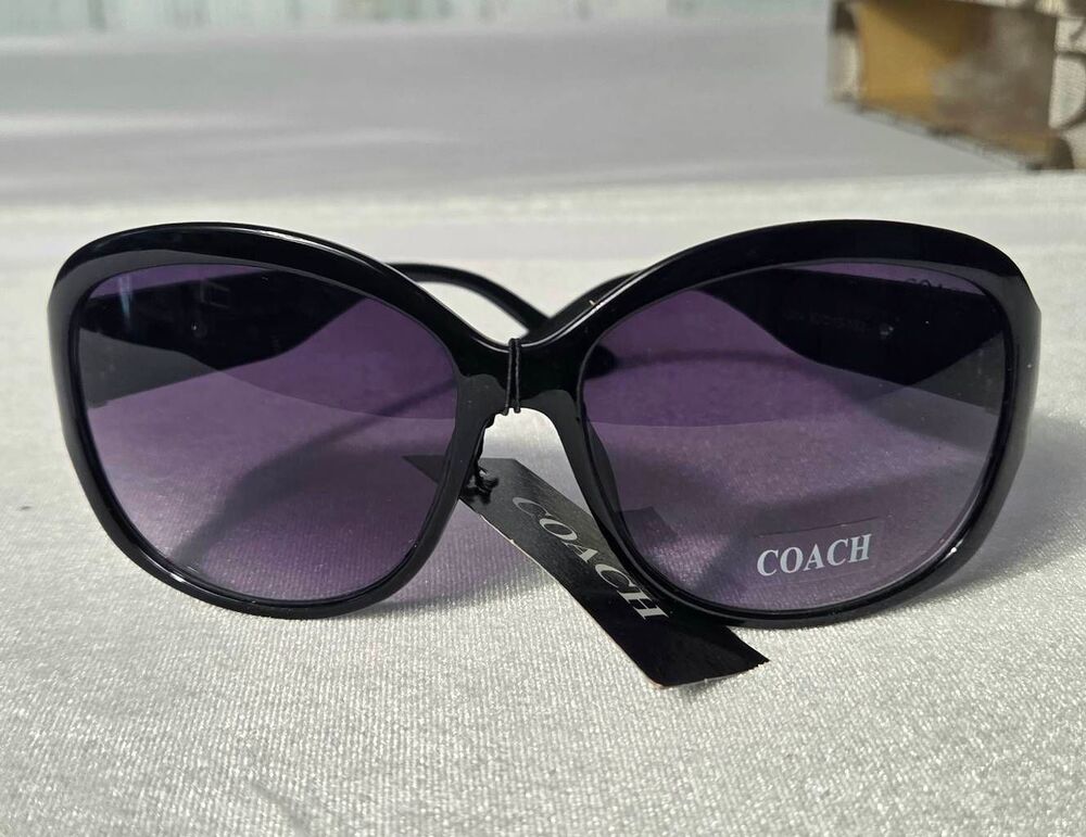 Coach Devyn S825 Signature Sunglasses New, Open, Damaged Box - Picture 2 of 12